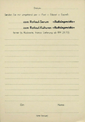 Behringwerke-Dr. Lex 1944