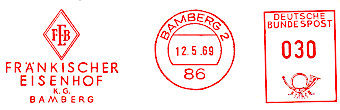 Fränkischer Eisenhof 1961
