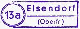 Elsendorf Aufgabestempel