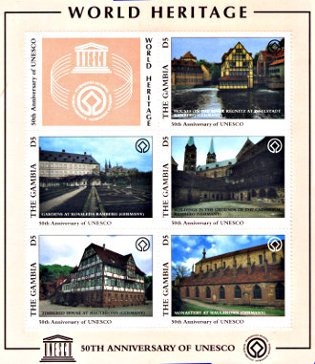 Kleinbogen mit Bamberger Motiven