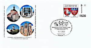 Umschlag 50 Jahre Städtepartnerschaft Bamberg-Rodez