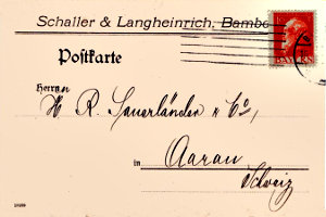Schaller & Langheinrich 1912 