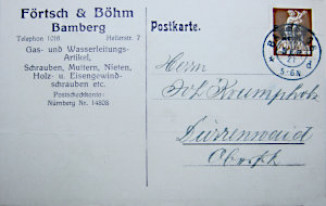 Förtsch & Böhm 1921