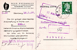 Weyermann 1927