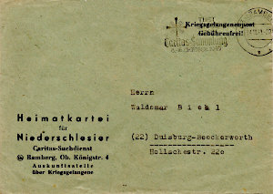 Heimatortskartei 1949