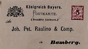 Raulino Postkarte
