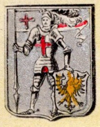 Stadtwappen grau