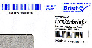 Frankenbrief 2007