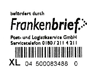 Label Fränkischer Tag 2003 - 2006