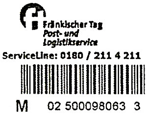 Label Fränkischer Tag 2003 - 2006