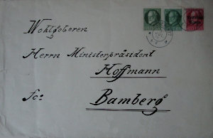 Brief München - Bamberg