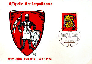 1000 Jahre Bamberg, Stadtwappen