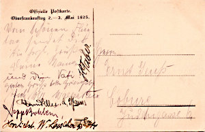 Oberfrankenflug 1925