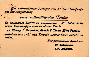 Vereinsgründung