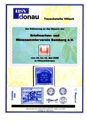 Erinnerungsblatt Villach