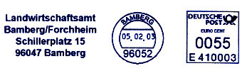 Amt Landwirtschaft 2003
