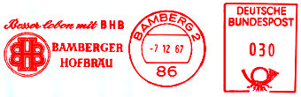 Bamberger Hofbräu 1967