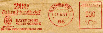 Bayr. Vereinsbank 1969