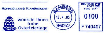 Bornmueller & Scanbrokers 2003