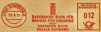 Dresdner Bank 1951