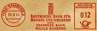Dresdner Bank 1951
