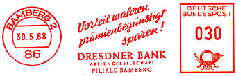 Dresdner Bank 1968