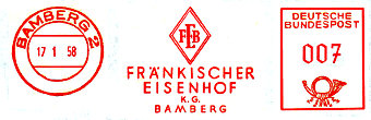 Fränkischer Eisenhof 1958
