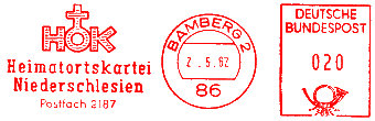 Heimatortskartei 1962