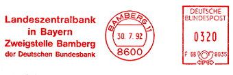 Landeszentralbank 1992