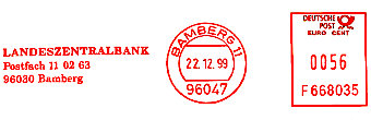 Landeszentralbank 1999