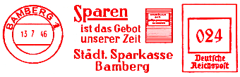 Sparkasse 1946