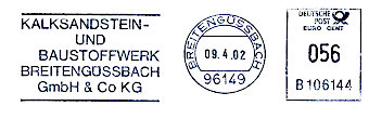 Kalksandstein- und Baustoffwerk 2002