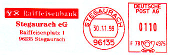 Raiffeisenbank Stegaurach 1999