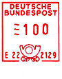 Wertrahmen Pitney Bowes DBP