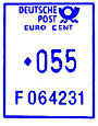 Wertrahmen Postalia DP_eu_blau