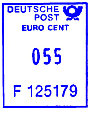 Wertrahmen Postalia DP_eu_blau