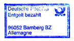 Briefzentrum 96 PLZ 96052