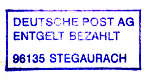 Stegaurach PLZ 96135
