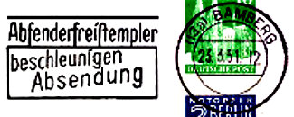 Absenderfreistempler