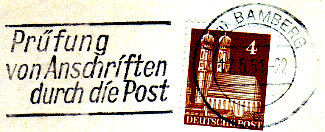 Anschriftenprüfung