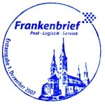 Ersttagsstempel Frankenbrief Bamberger Motive