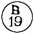 Briefträgerstempel B19