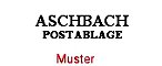 Aschbach Ablagestempel