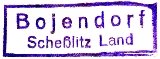 Bojendorf Poststellen-Stempel 1932