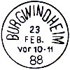 Burgwindheim 1888