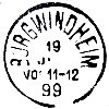 Burgwindheim 1899