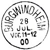 Burgwindheim 1900