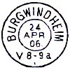 Burgwindheim 1906
