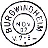 Burgwindheim Reservestempel