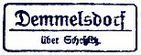 Demmelsdorf Poststellen-Stempel 1936